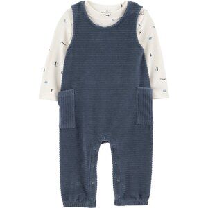 12 MONTHS NWT Carter's Child of Mine Baby and Toddler Jumpsuit Overall, 2-Piece